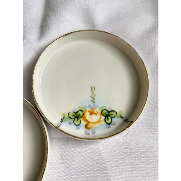 Hand painted Nippon Japanese dishes set of 2 - Picture 2 of 6